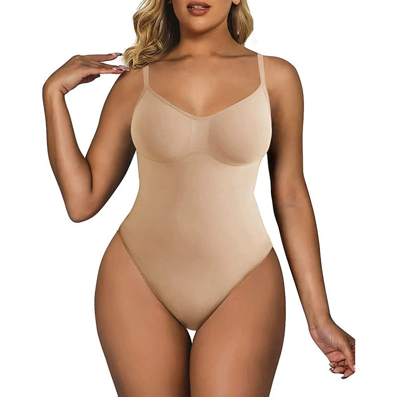 Cross-Border Hot Selling Seamless Body-Shaping Corsets Abdomen Hip Lifting Large Size T-Back Briefs Suspender Tight Corset