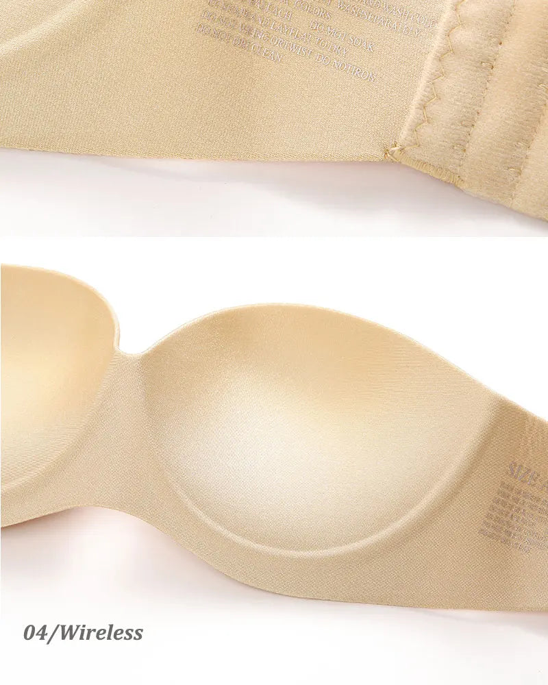 Women Sexy Bras Tube Top Seamless 1/2 Cup Brassiere Female Strapless Underwear Push Up Wireless Intimates Invisible Lingerie