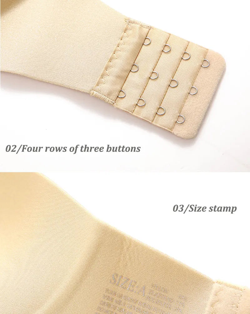 Women Sexy Bras Tube Top Seamless 1/2 Cup Brassiere Female Strapless Underwear Push Up Wireless Intimates Invisible Lingerie