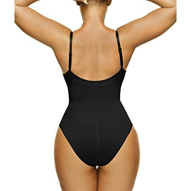 Cross-Border Hot Selling Seamless Body-Shaping Corsets Abdomen Hip Lifting Large Size T-Back Briefs Suspender Tight Corset