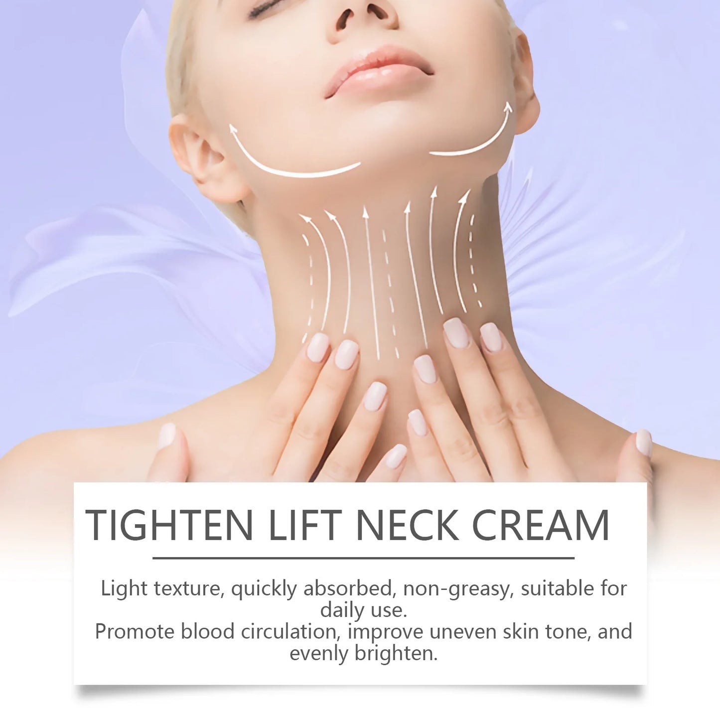 Neck Firming and Tightening Cream - Anti-Aging, Moisturizing, and Smoothing Treatment