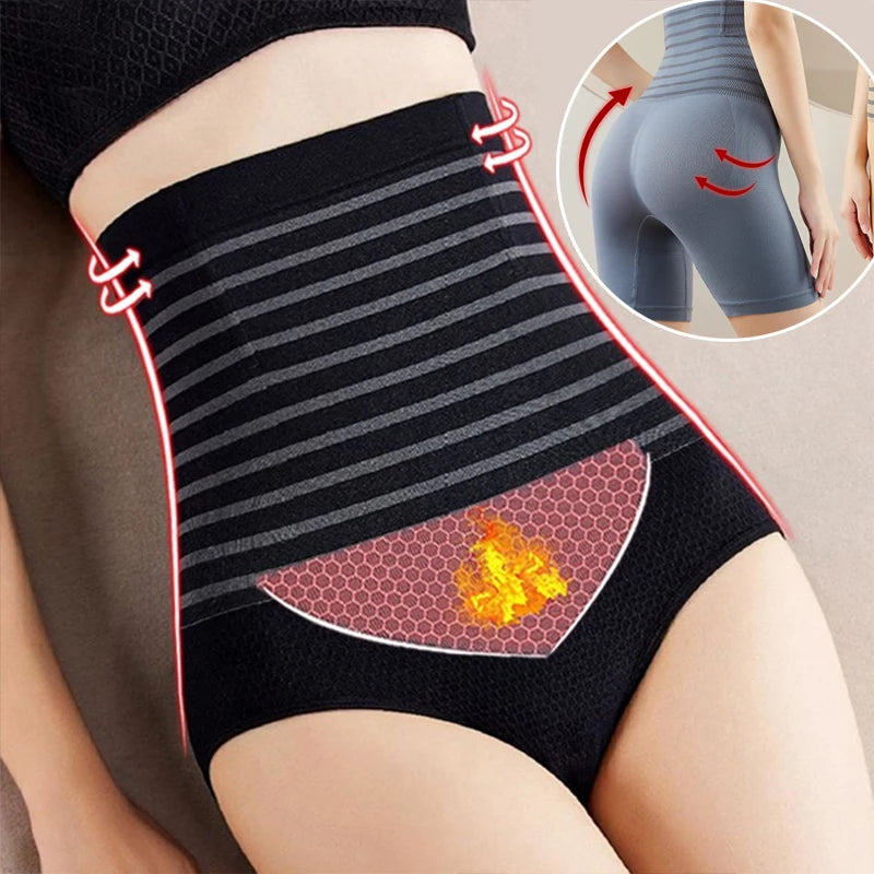 New High Waist Flat Belly Panties Plus Size Seamless Women's Shorts Body Shaping Boxers XXL Safety Shorts Slimming Underwear