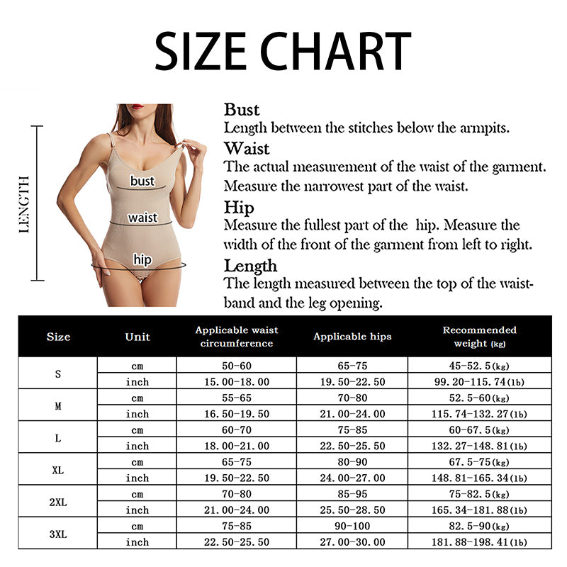 Seamless Shapewear Bodysuit For Women Tummy Control Butt Lifter Body Shaper Invisible Under Dress Slimming Strap Thong Underwear